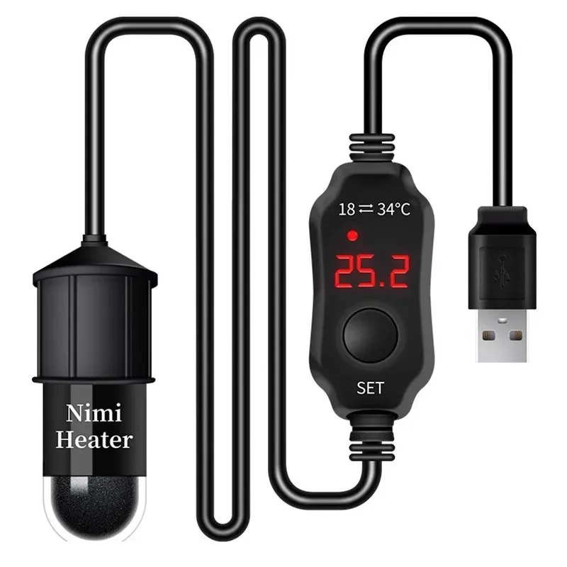 Fish Tank Heater - Universal Mini Aquarium Heating Rod Fish