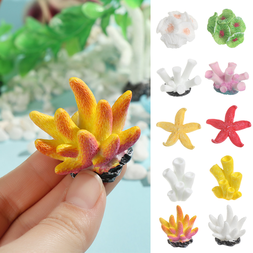 Fish Tank Gravel - Artificial Coral Fish Tank Ornaments Simulation