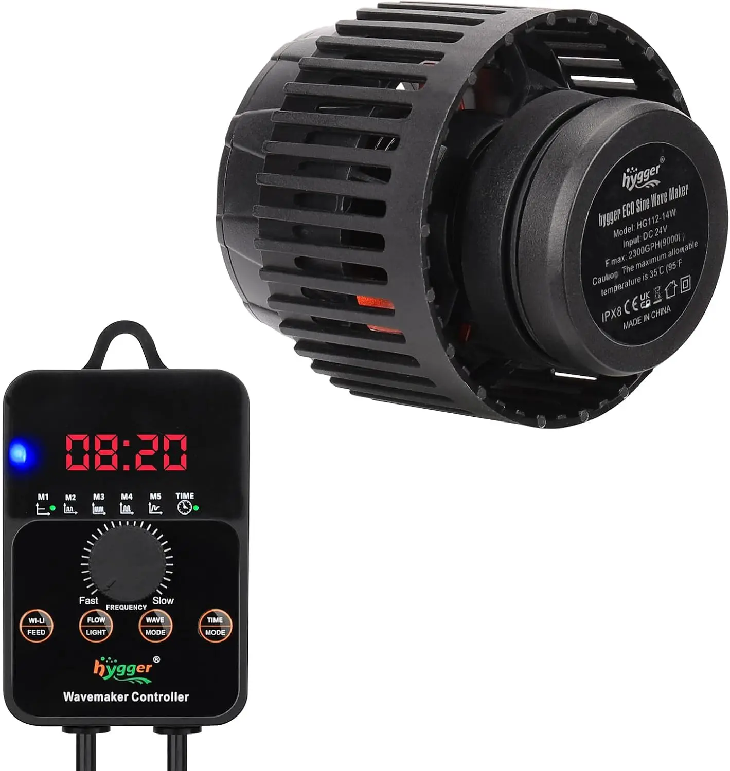 Aquarium Pump - Adjustable Flow Aquarium Wave Maker 24V