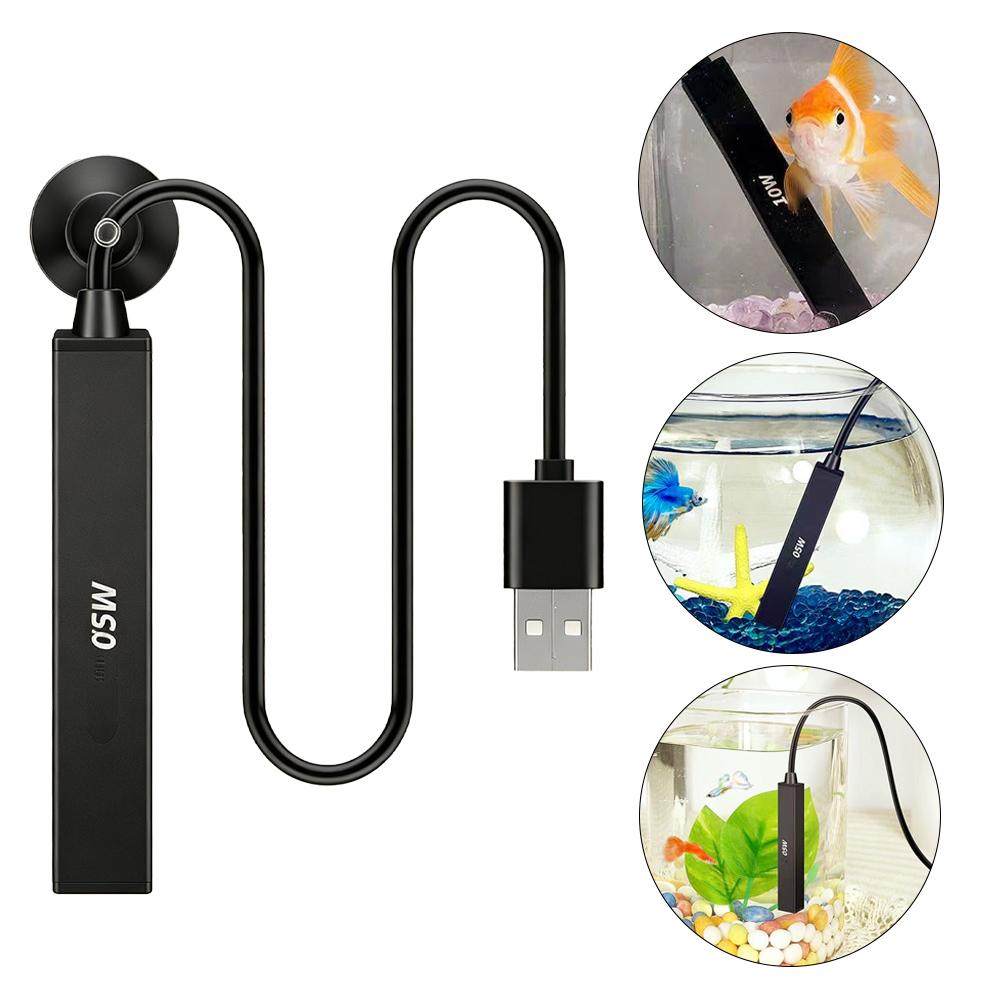 Betta Fish Tank - Mini USB Aquarium Heater 5V Automatic