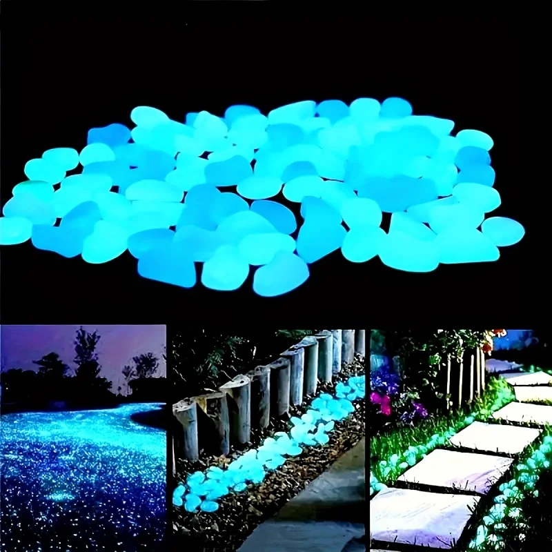 Aquarium Light - Luminous Pebbles Night Light Stones Aquarium