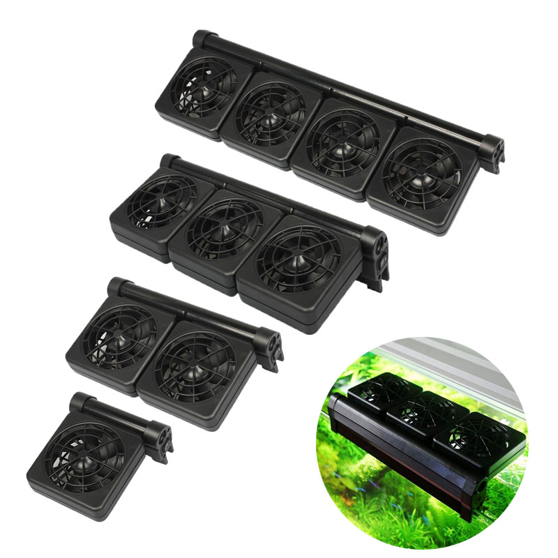 Fish Tank Heater - 1/2/3/4 Aquarium Fans Chillers Water Temperature