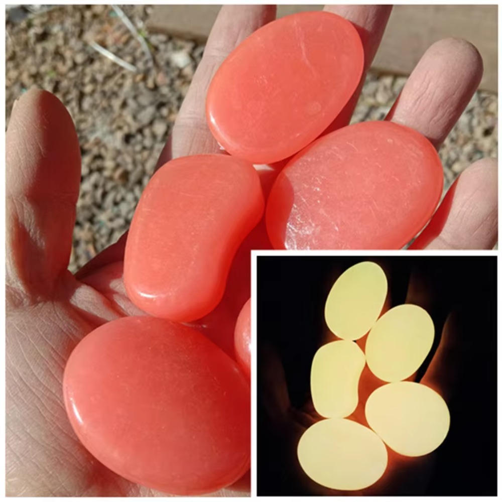 10pcs Decoration 4.5cm Luminou - огляд і ціна Fish Tank Gravel