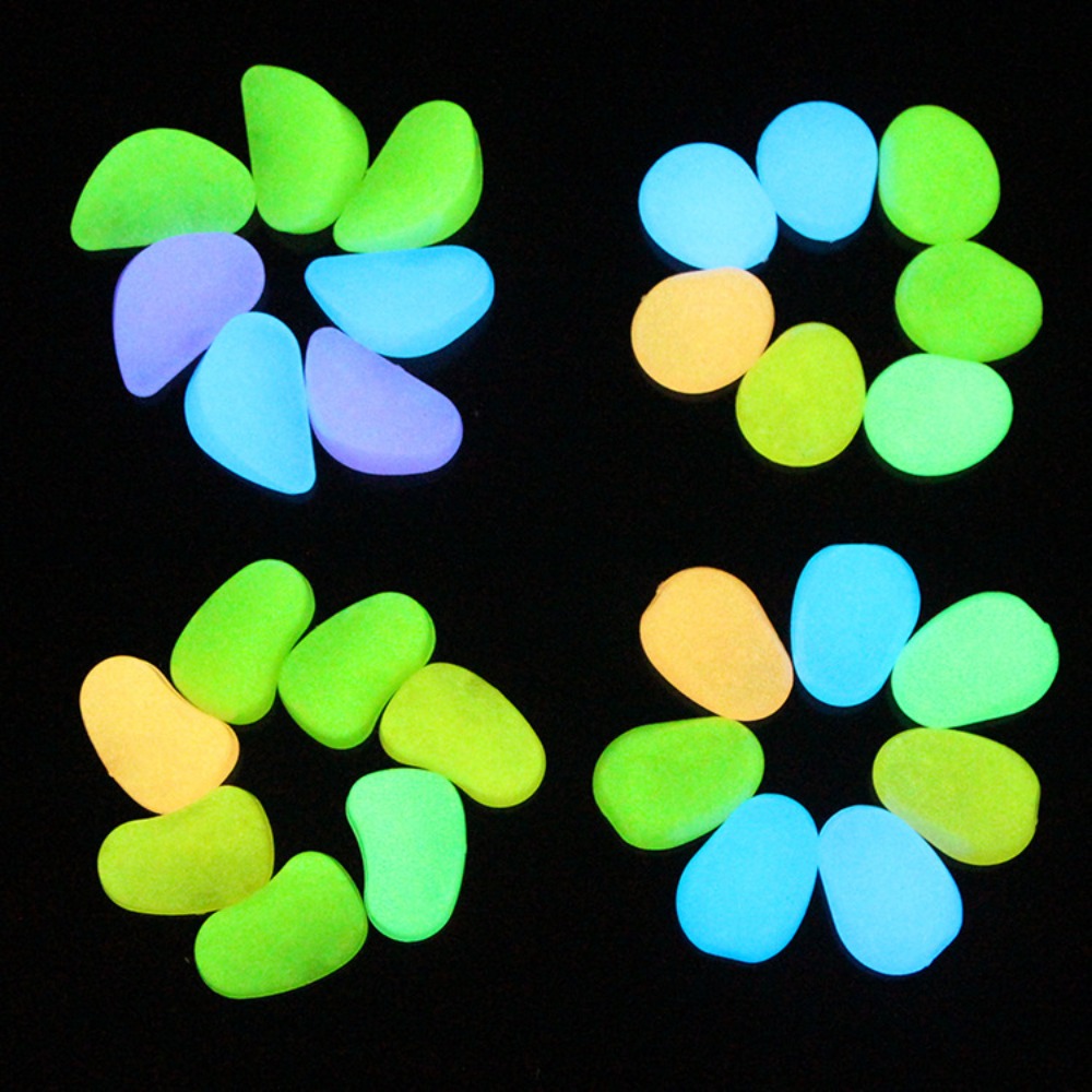 10pcs Decoration 4.5cm Luminou - огляд і ціна Fish Tank Gravel