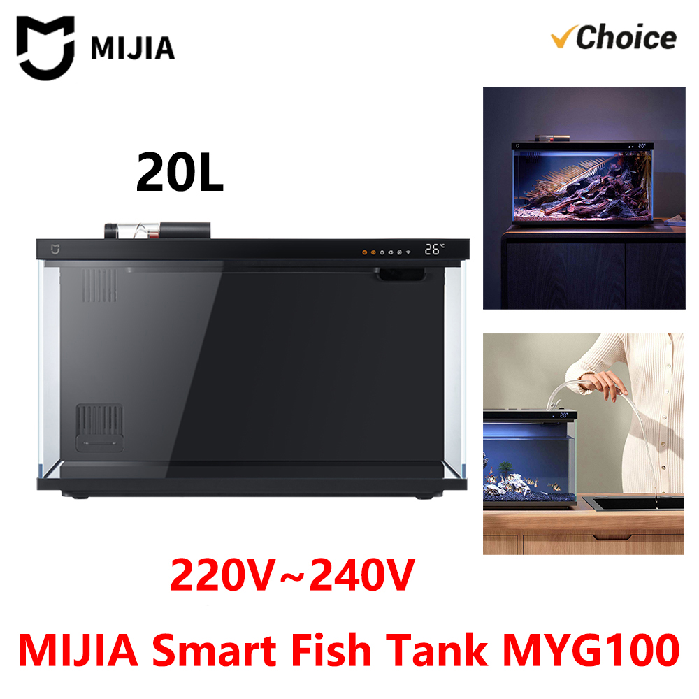 NEW MIJIA Smart Fish Tank Work - огляд і ціна Xiaomi Aquarium Fish Tank