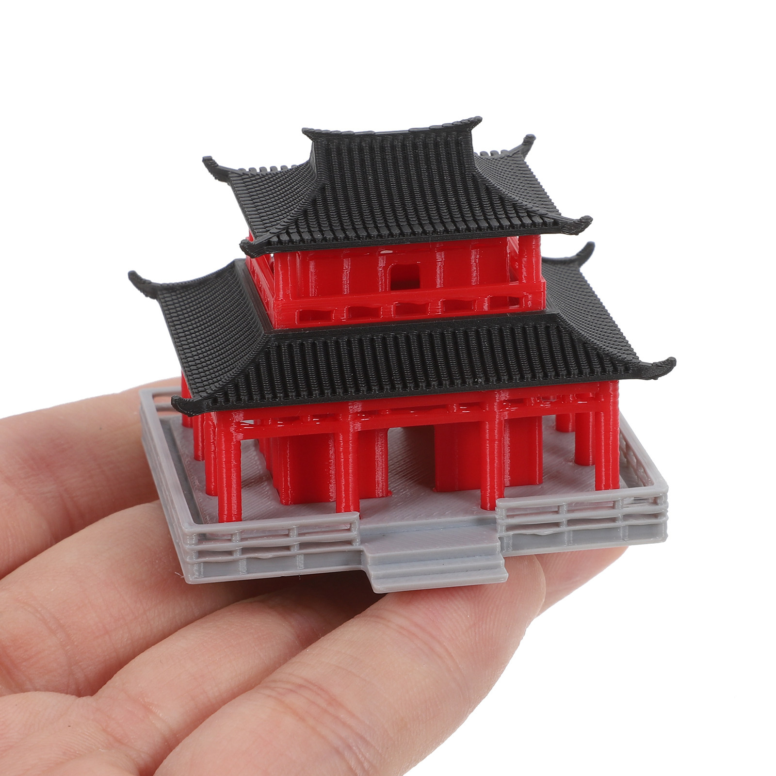 Black Red Ancient Chinese Pavi - огляд і ціна Aquarium Decor