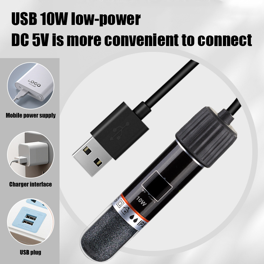 USB Mini Aquarium Heating Rod  - огляд і ціна Fish Tank Heater