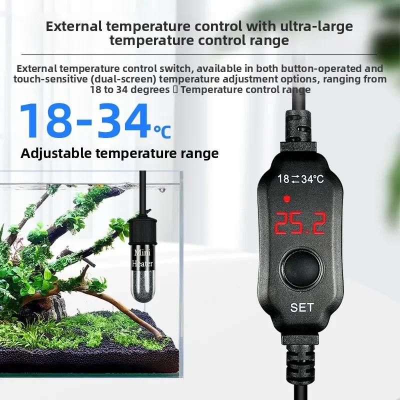 Universal Mini Aquarium Heatin - огляд і ціна Fish Tank Heater