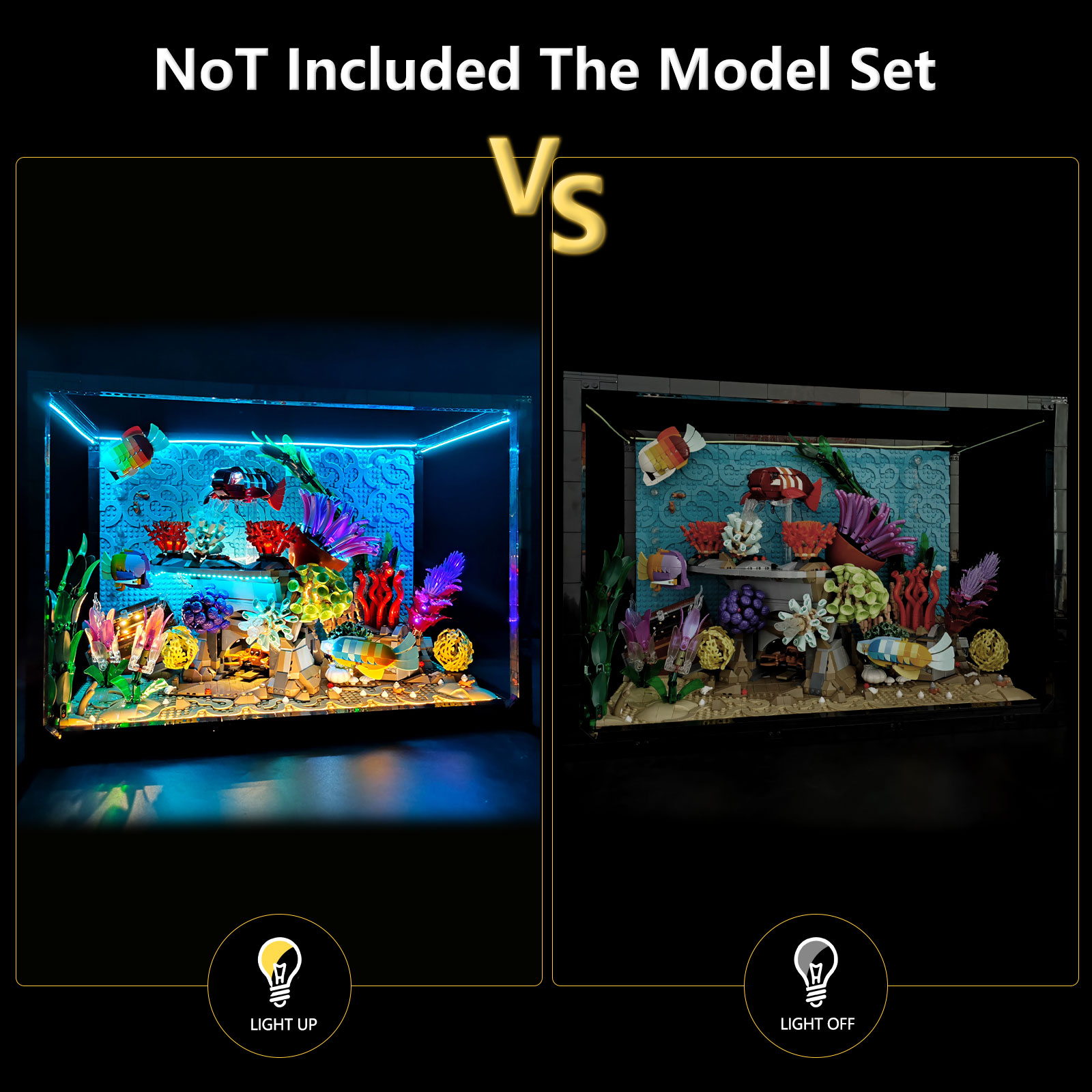 LYBMTWF LED Lighting Kit Compa - огляд і ціна Aquarium Light