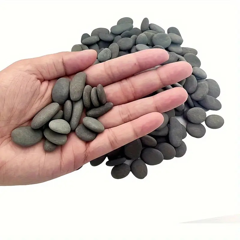 20Pcs Natural River Rocks Smoo - огляд і ціна Fish Tank Gravel
