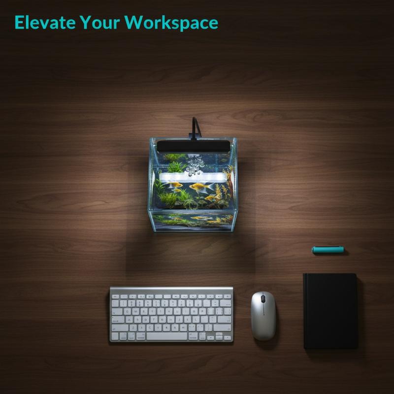 USB Aquarium Clip Light Flexib - огляд і ціна Fish Aquarium Home