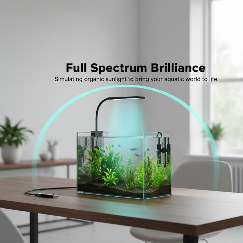 USB Aquarium Clip Light Flexib - огляд і ціна Fish Aquarium Home