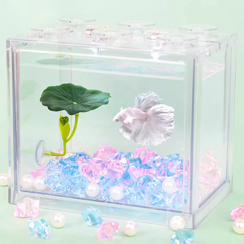 (Ce14)1/5PC Green Leaf Hammock - огляд і ціна Betta Fish Tank