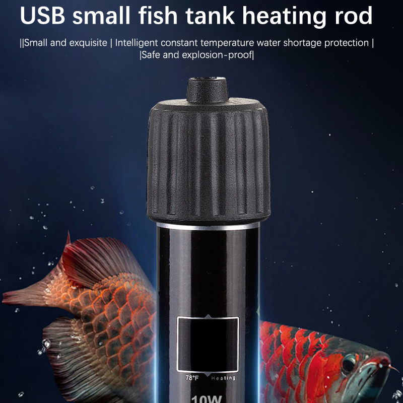 1PC USB Mini Aquarium Heating  - огляд і ціна Fish Tank Heater