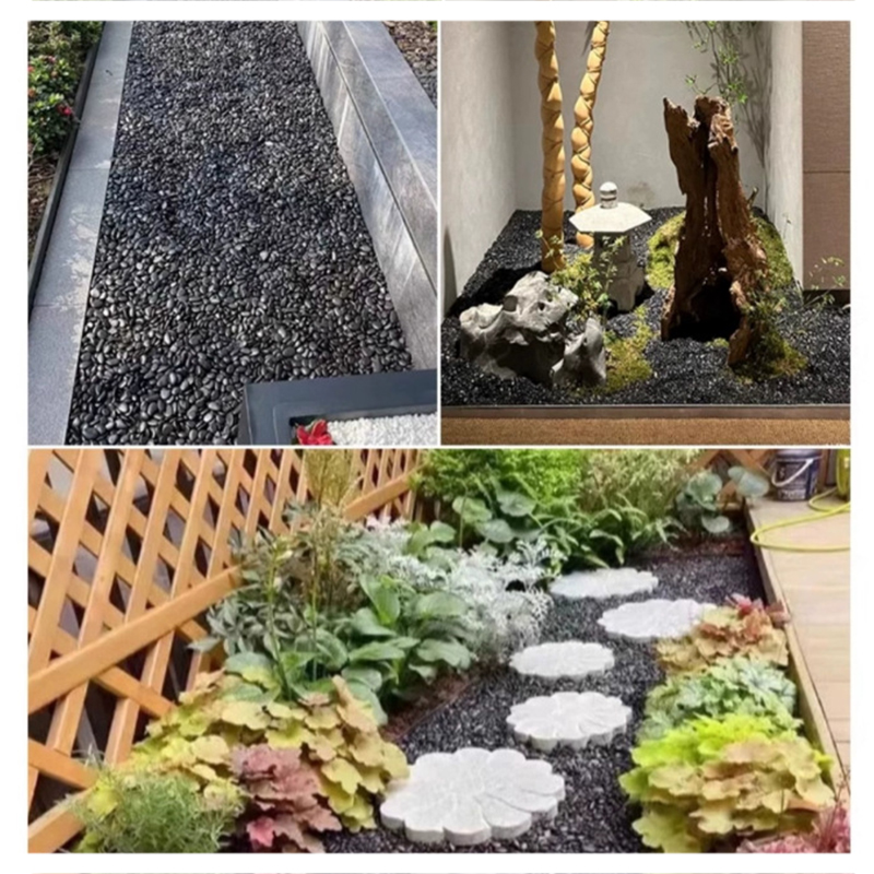 White&Black Polished River Roc - огляд і ціна Fish Tank Gravel
