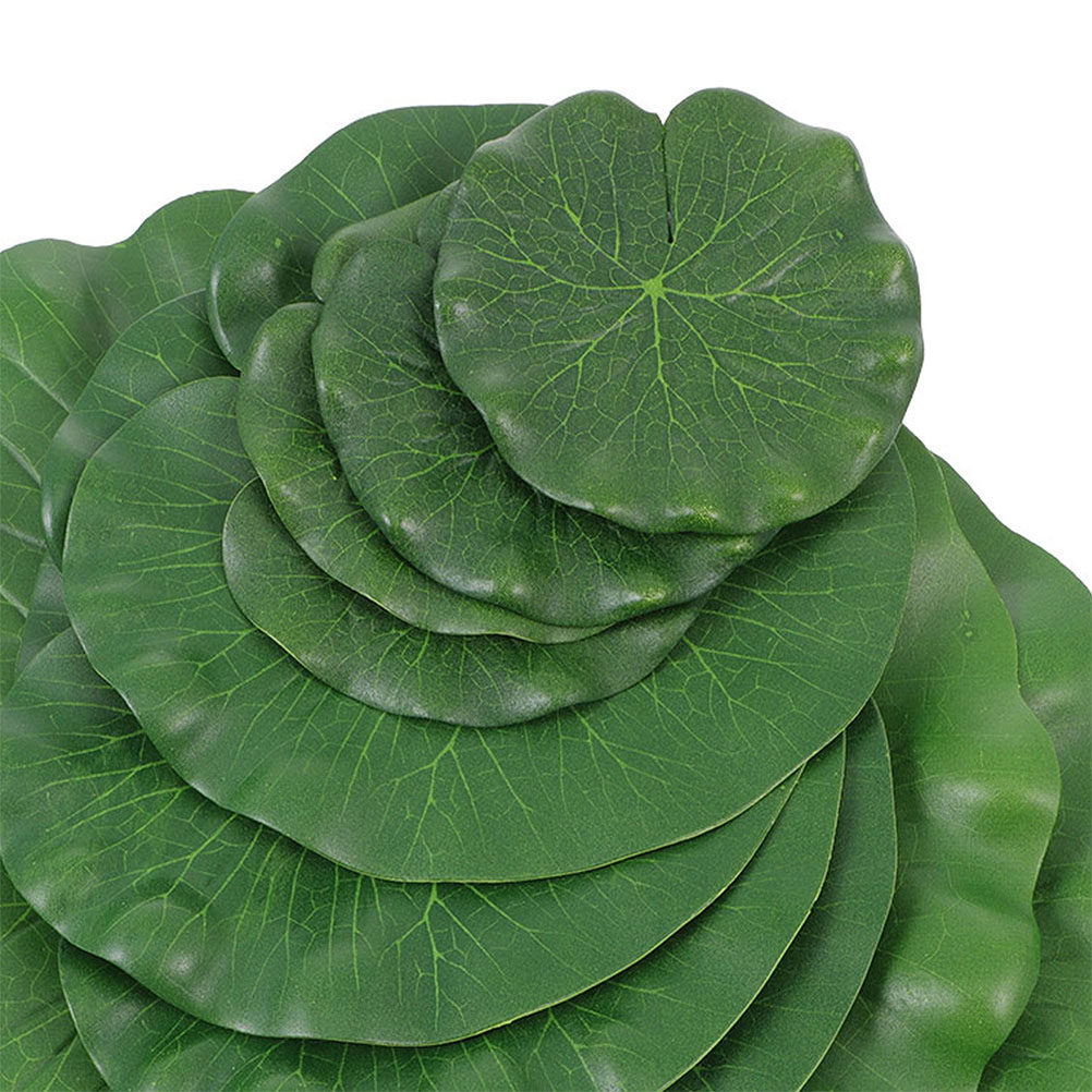 Artificial Lily Pads 15Pcs Rea - огляд і ціна Aquarium Decor