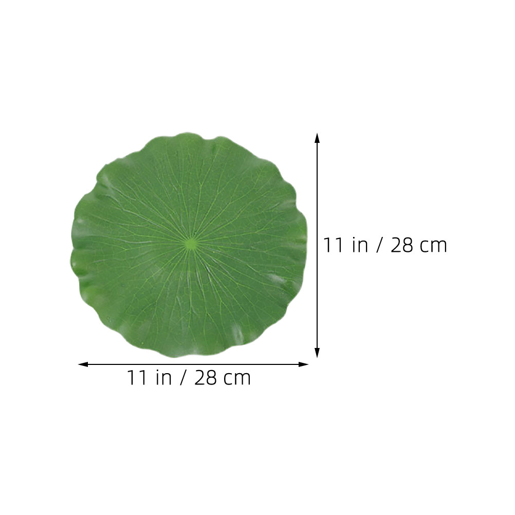 Artificial Lily Pads 15Pcs Rea - огляд і ціна Aquarium Decor