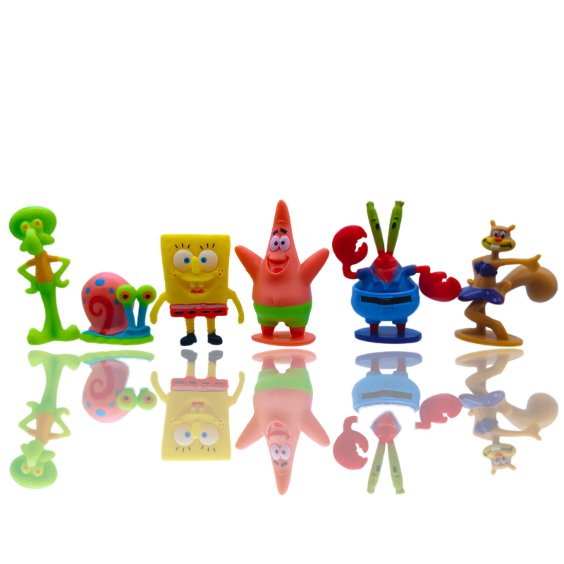 6pcs SpongeBob Fish Tank Decor - огляд і ціна Fish Aquarium Home