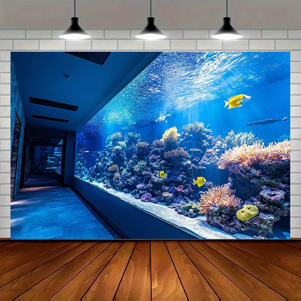 Vibrant Underwater Aquarium Ta - огляд і ціна Fish Aquarium Home