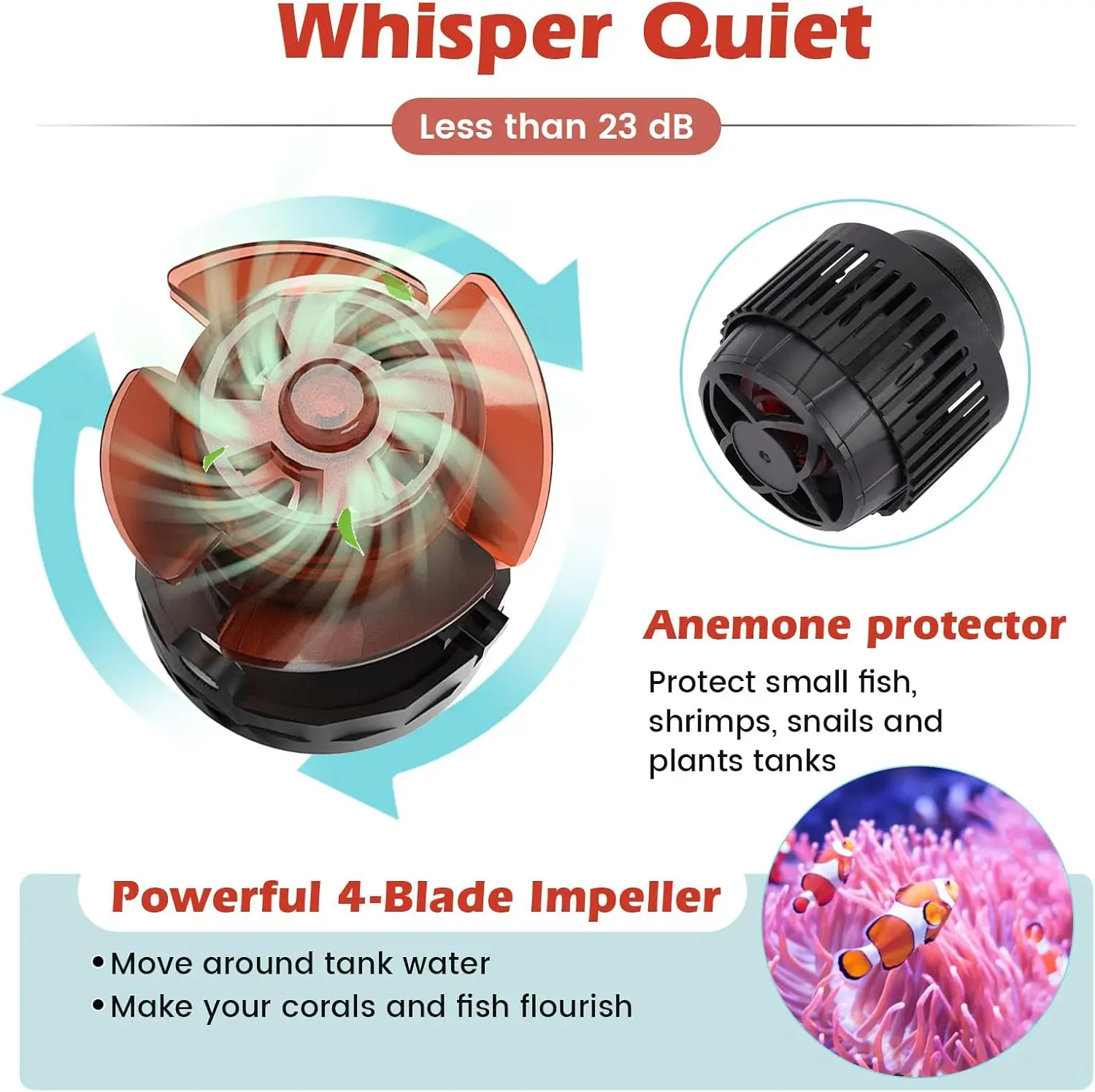 Adjustable Flow Aquarium Wave  - огляд і ціна Aquarium Pump