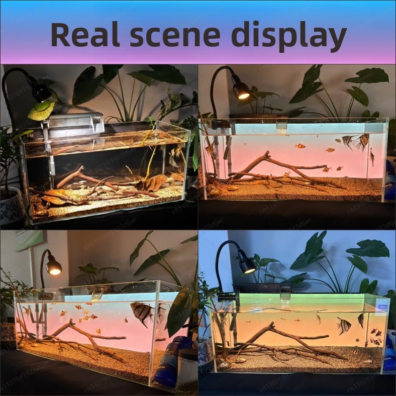Black Acrylic Aquarium Backgro - огляд і ціна Aquarium Light