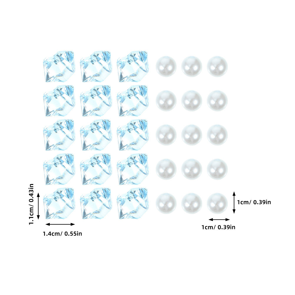 1Set Blue Crushed Plastic Bead - огляд і ціна Aquarium Decor