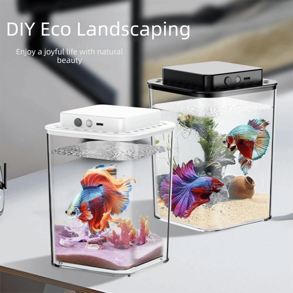 Transparent Betta Fish Tank In - огляд і ціна Betta Fish Tank