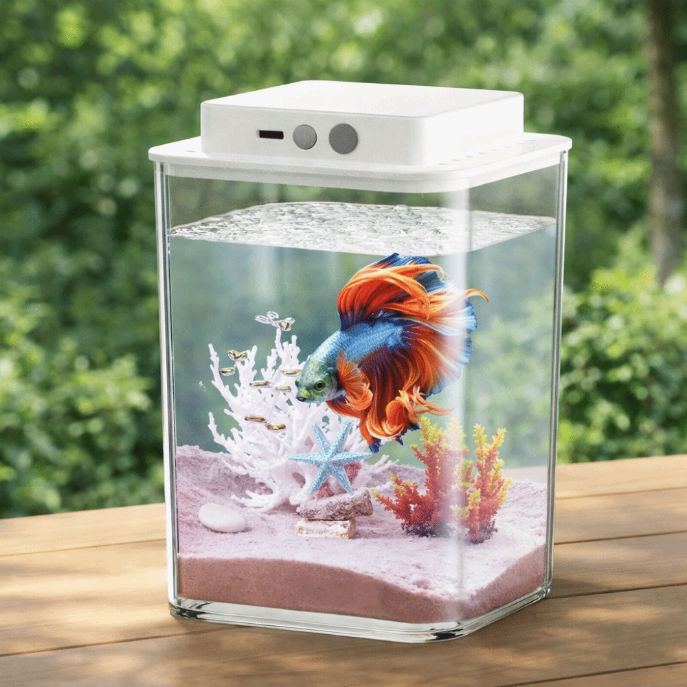 Transparent Betta Fish Tank In - огляд і ціна Betta Fish Tank