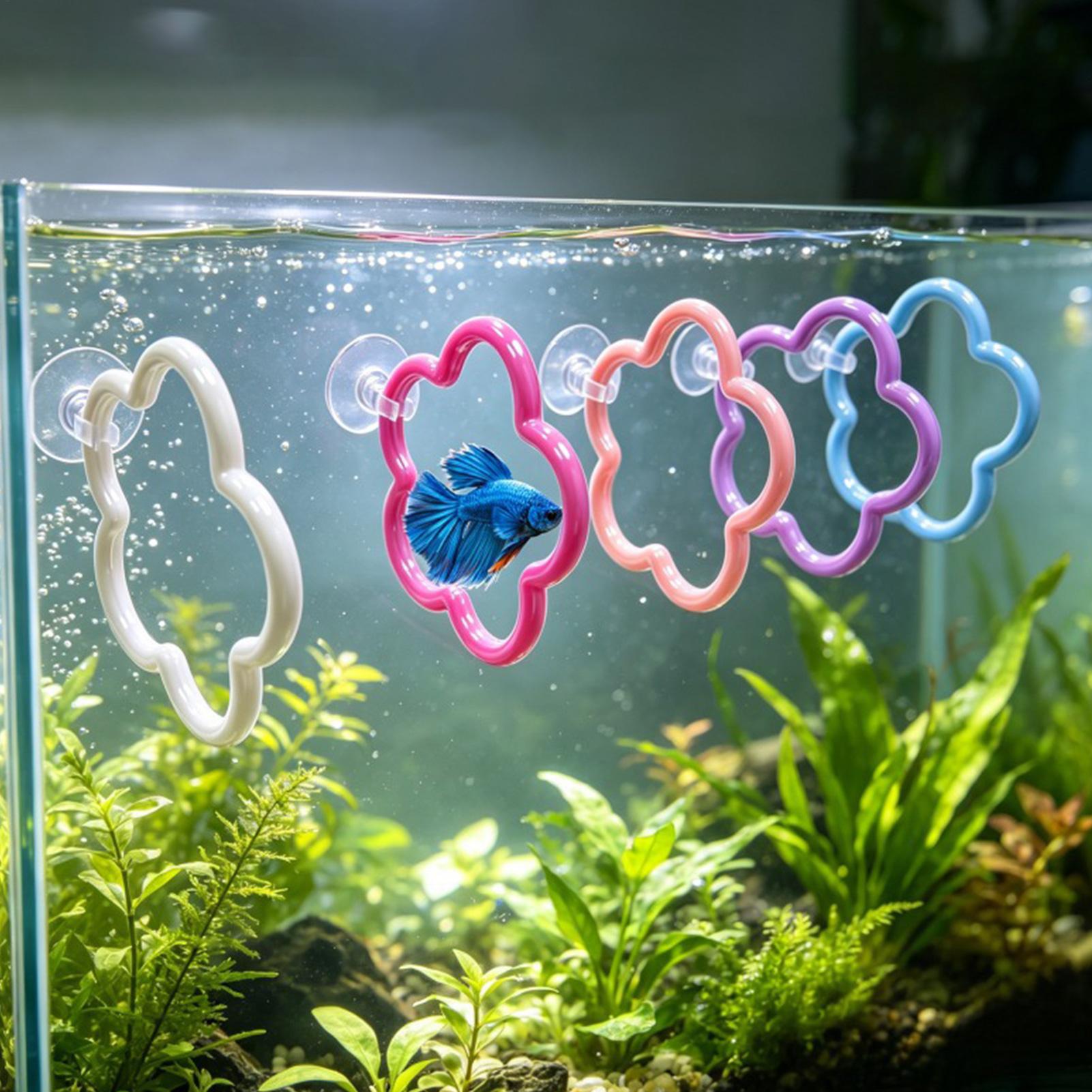 Betta Fish Toys 5 Pieces Color - огляд і ціна Aquarium Fish Betta