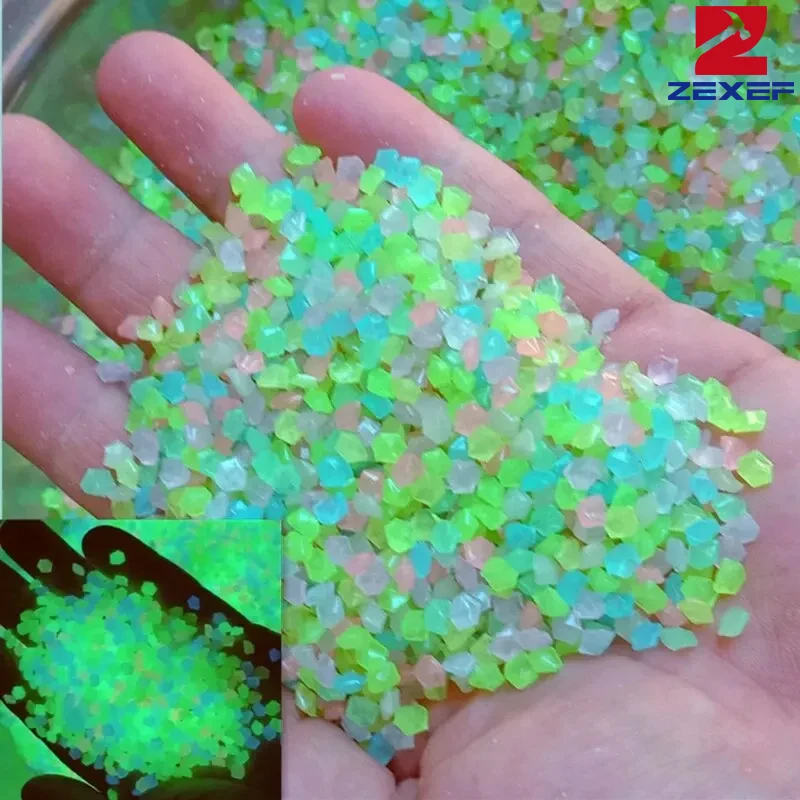 1000pcs 3-5mm Luminous Sand Gl - огляд і ціна Fish Tank Gravel