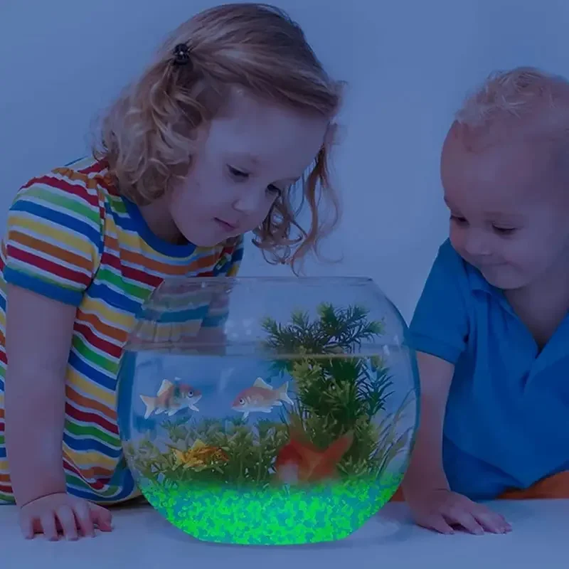 1000pcs 3-5mm Luminous Sand Gl - огляд і ціна Fish Tank Gravel