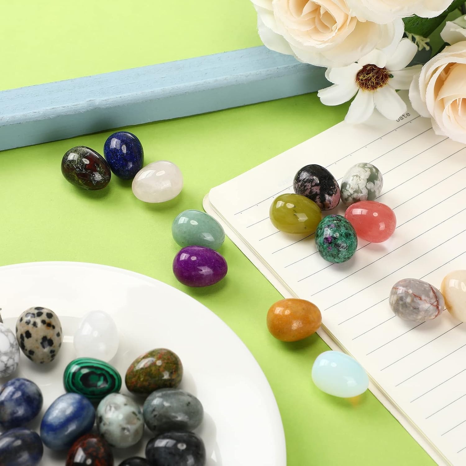 8  pcs natural crystal beads,  - огляд і ціна Fish Tank Gravel