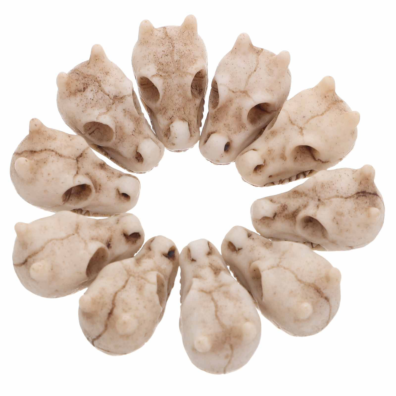 20Pcs Mini Dragon Skull Resin  - огляд і ціна Aquarium Decor