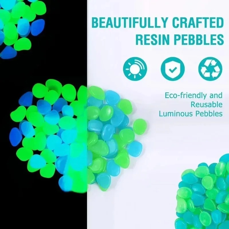 100-1000 Pcs Luminous Rock, St - огляд і ціна Fish Tank Gravel