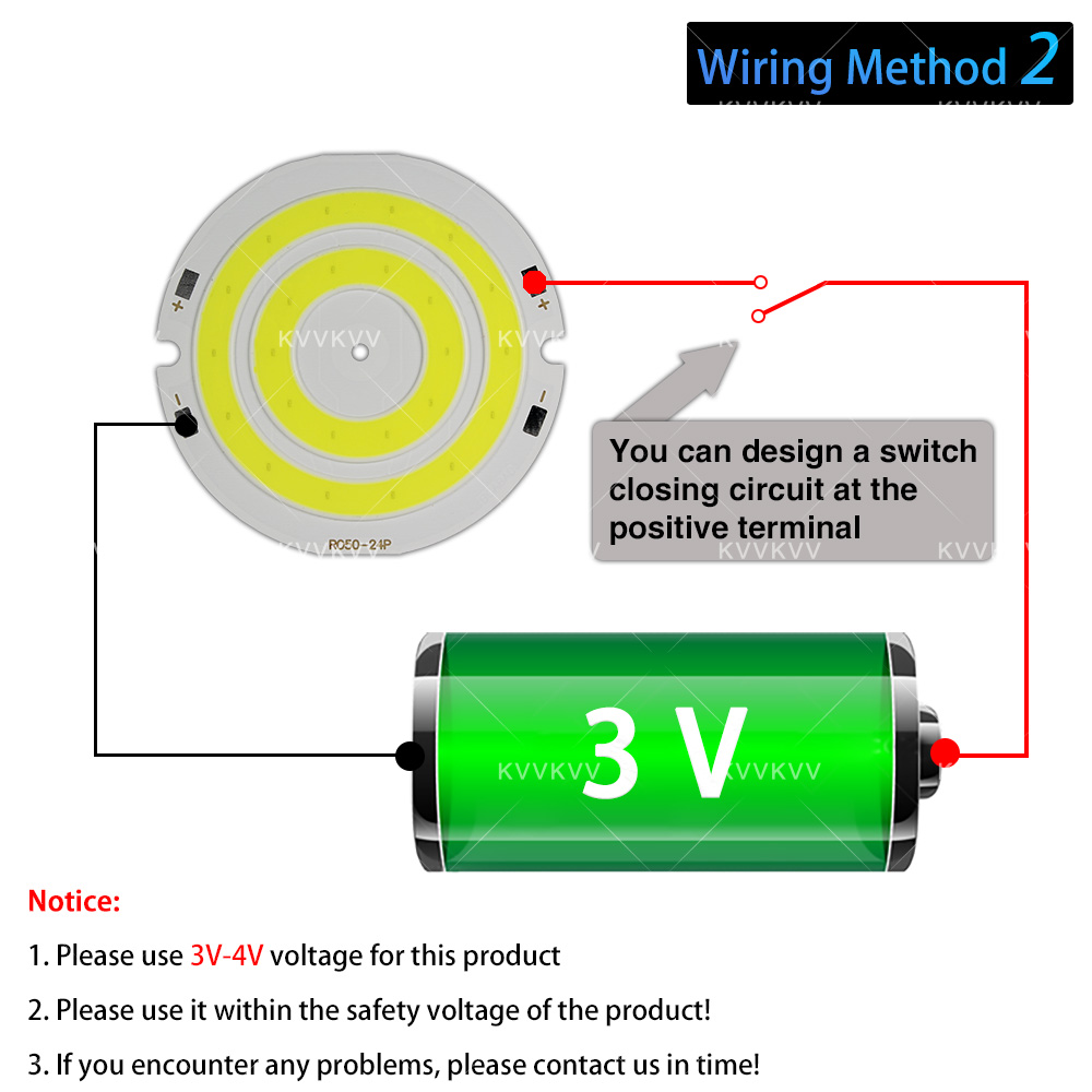 3V 4V Round COB LED Lamp Parts - огляд і ціна Aquarium Light