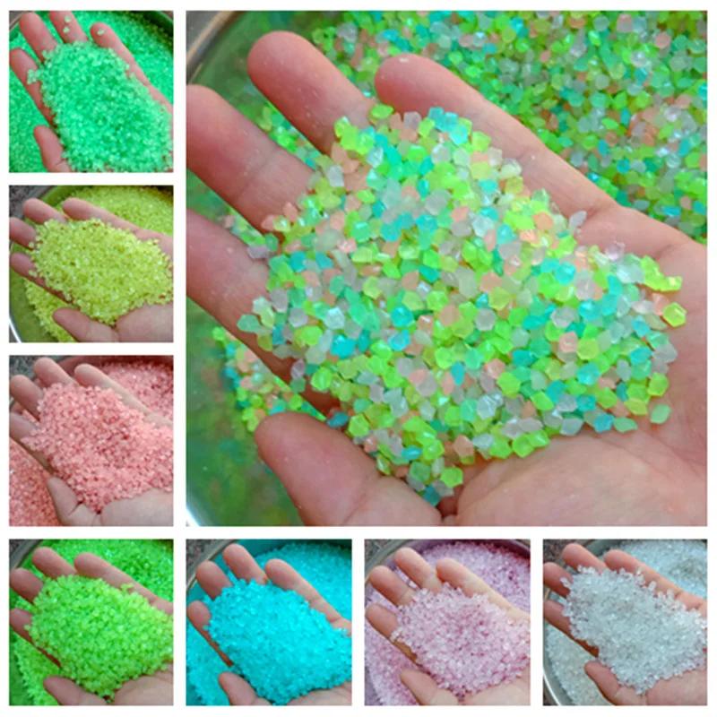2000Pcs 3-5mm Luminous Sand Gl - огляд і ціна Fish Aquarium Home
