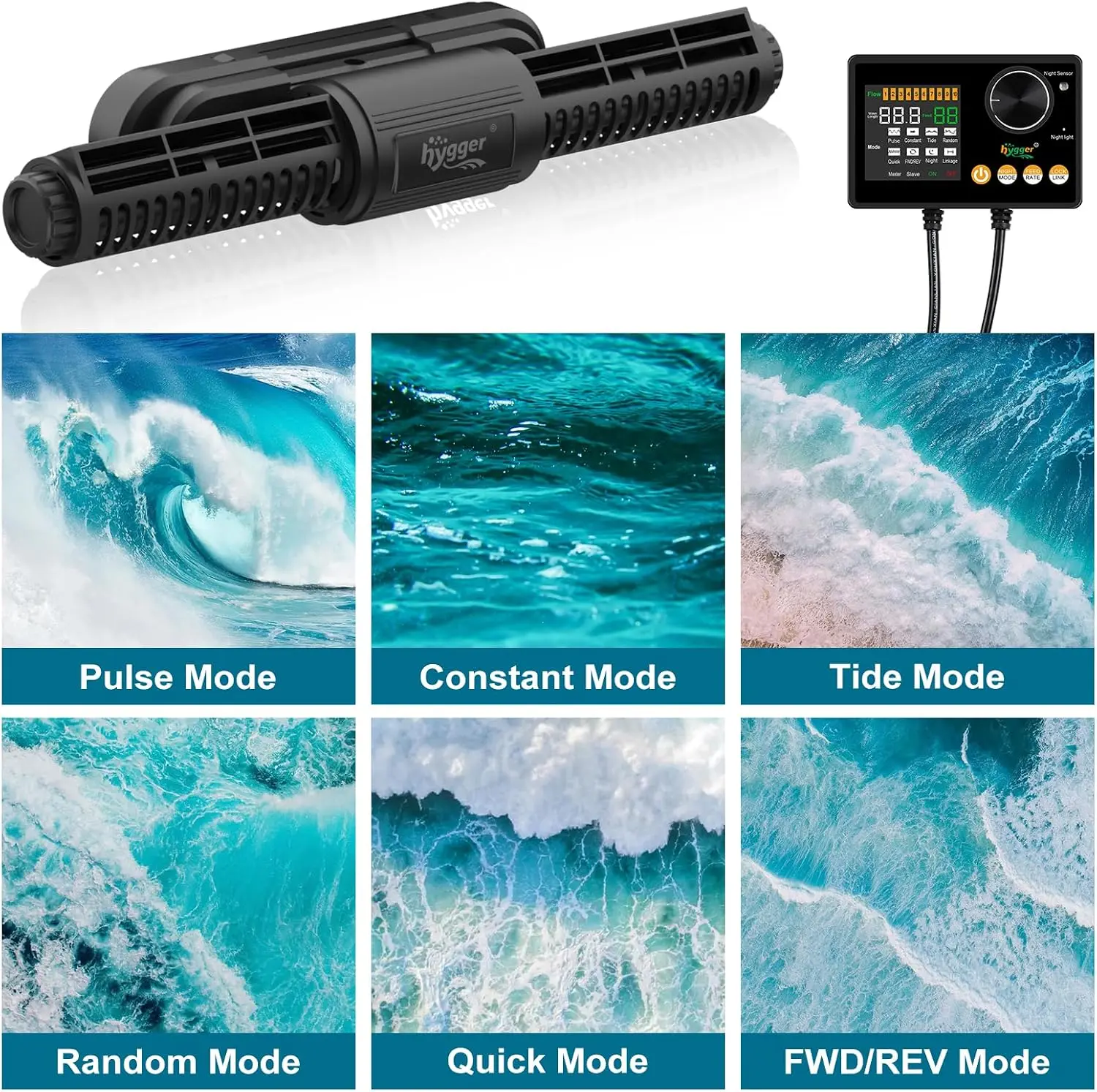Intelligent Wave Maker for Aqu - огляд і ціна Aquarium Pump