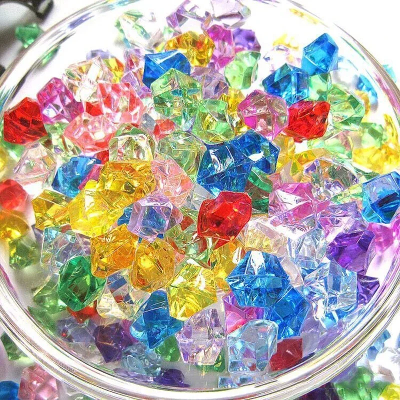 200pcs Acrylic Gem Stone Color - огляд і ціна Fish Tank Gravel