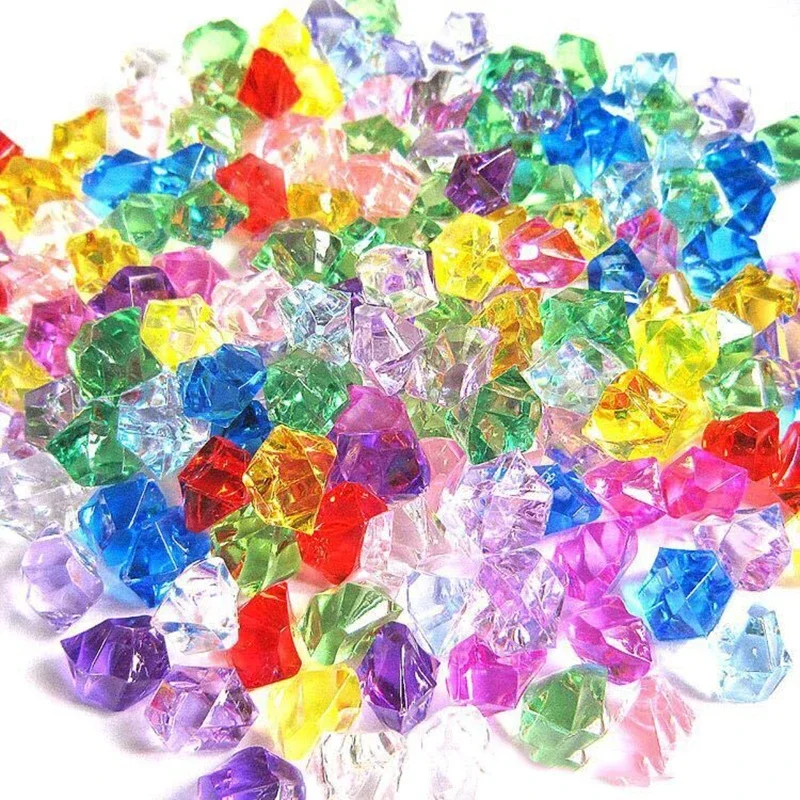200pcs Acrylic Gem Stone Color - огляд і ціна Fish Tank Gravel