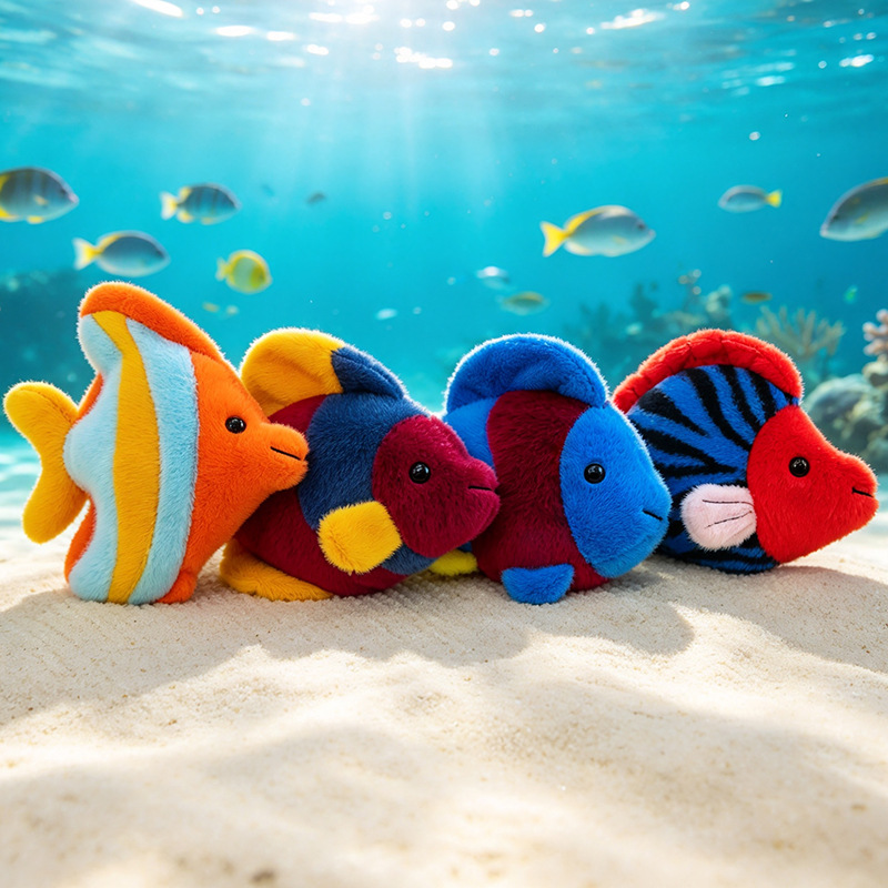 Funny Clownfish Plush Toy Cart - огляд і ціна Aquarium Fish Keeping