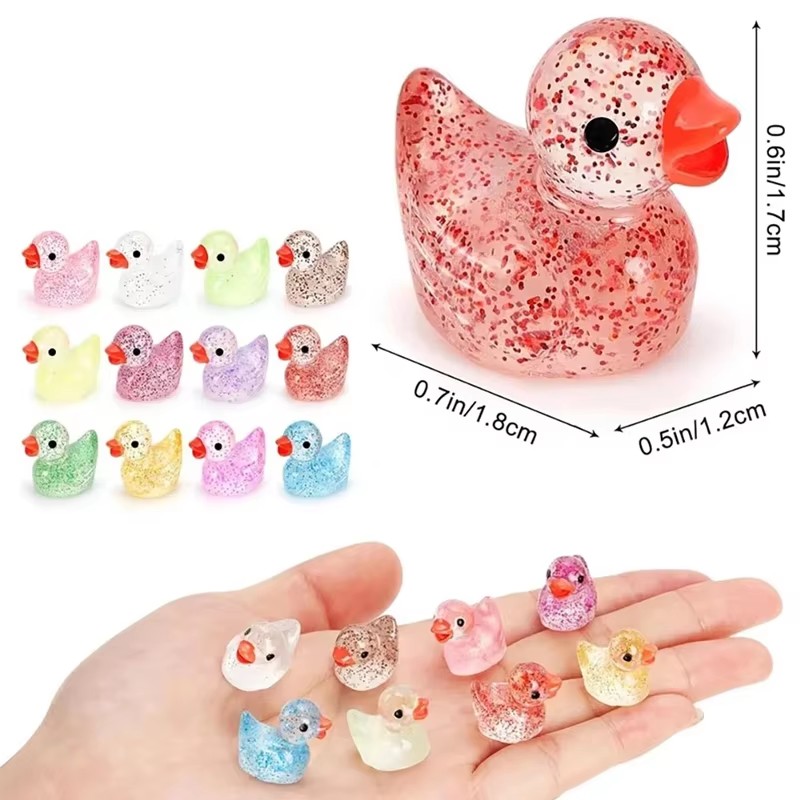 ~ Miniature resin duck with pu - огляд і ціна Aquarium Decor