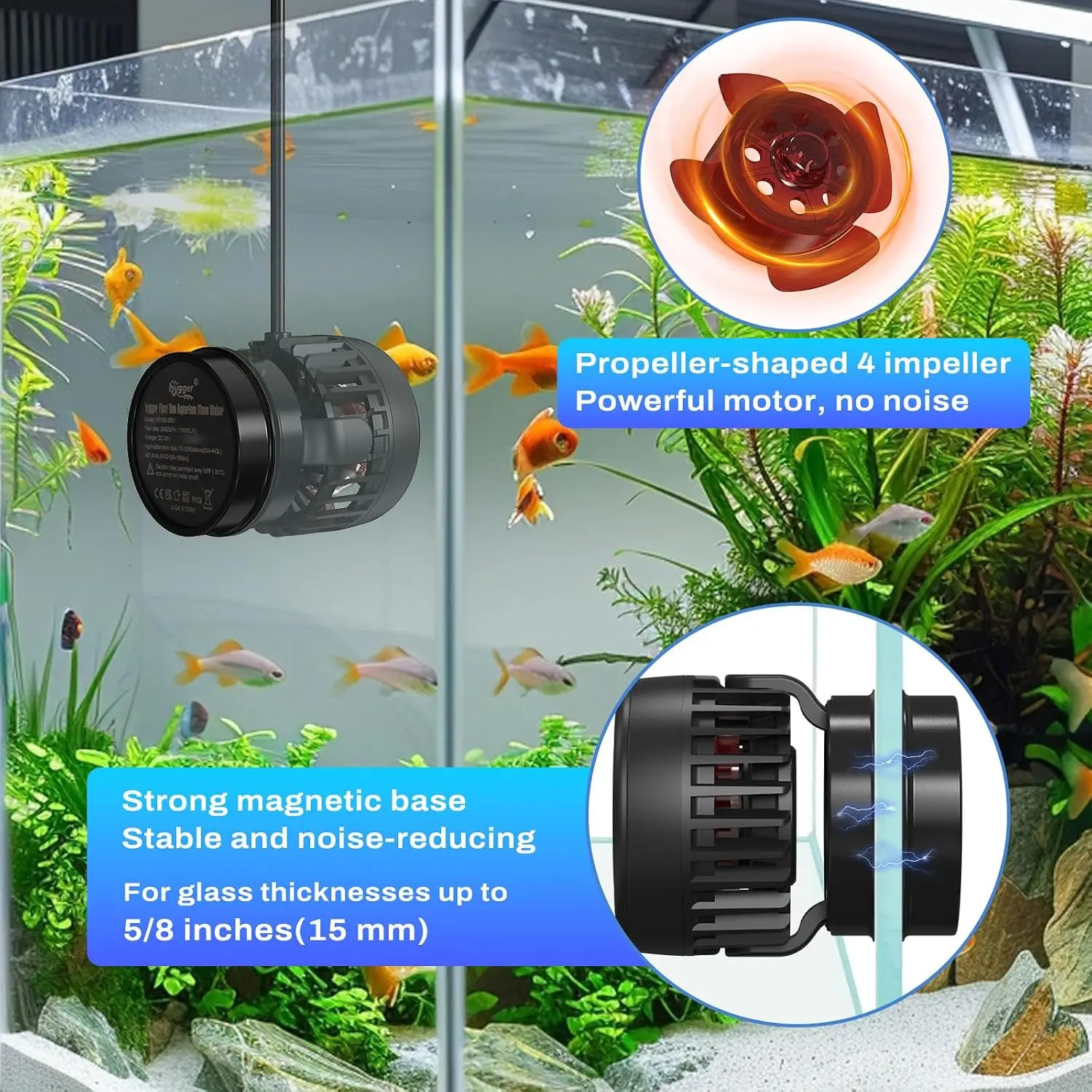 DC Powerful Wave Maker For Aqu - огляд і ціна Aquarium Pump