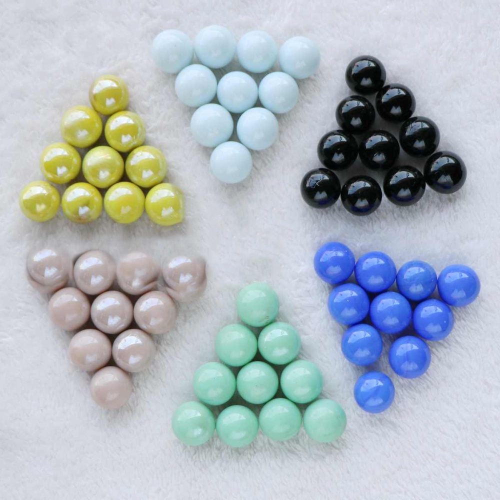 66Pcs Dia16mm Solid Color Glas - огляд і ціна Fish Aquarium Home