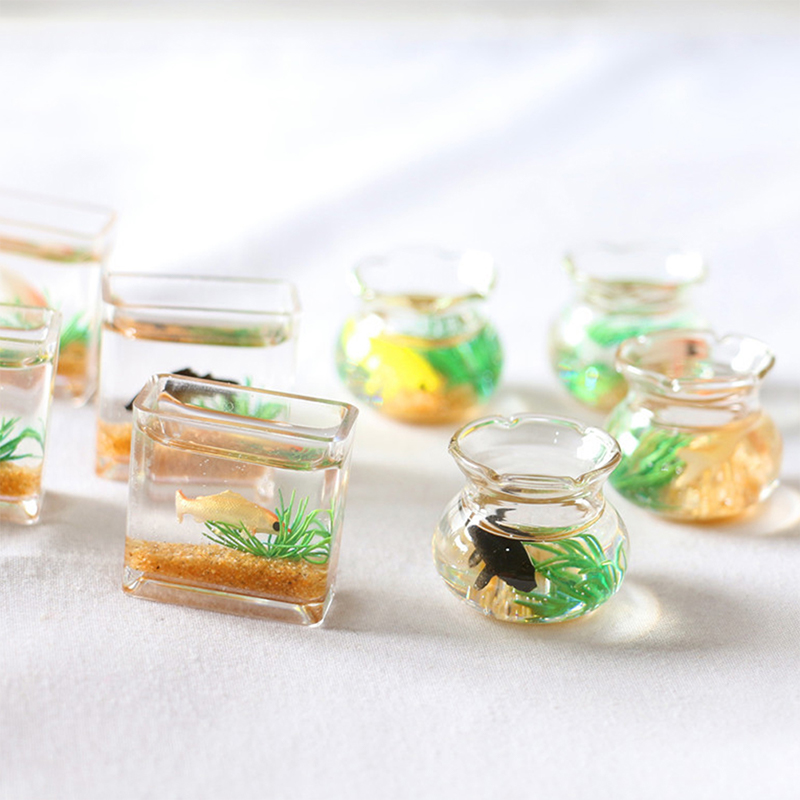 Home Ornament Doll House Decor - огляд і ціна Fish Aquarium Home