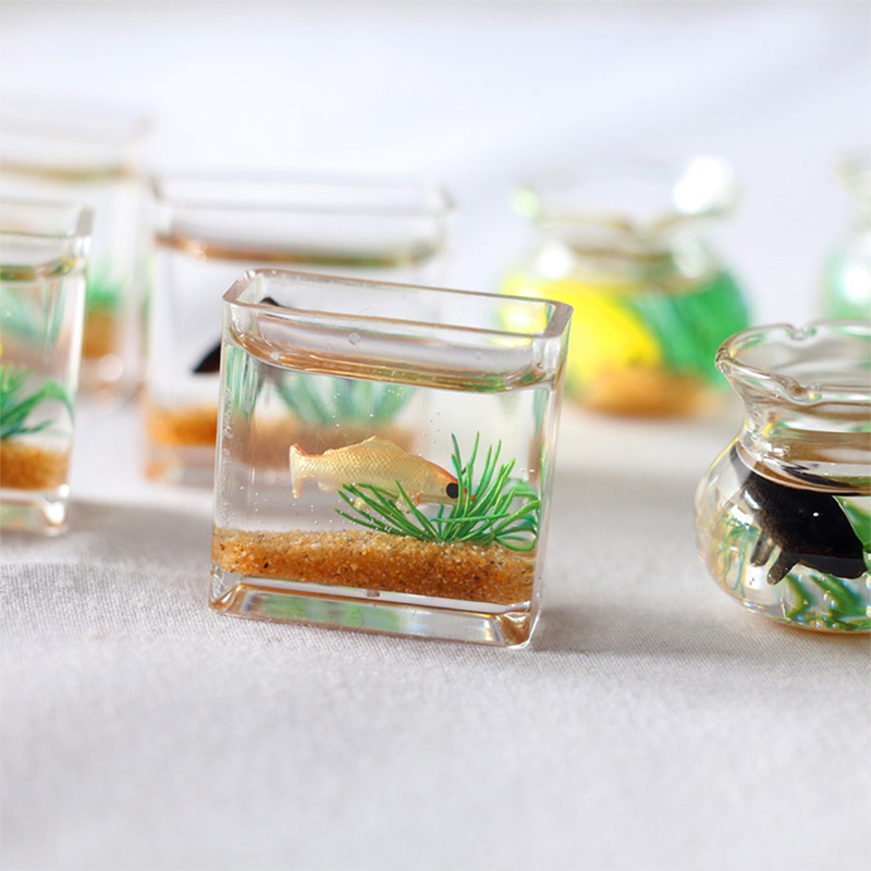 Home Ornament Doll House Decor - огляд і ціна Fish Aquarium Home