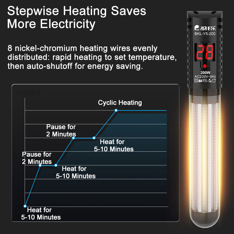 Aquarium Heater Fish Tank LCD  - огляд і ціна Fish Tank Heater