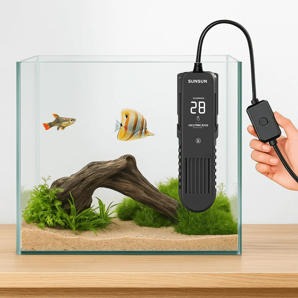 LCD Display 20-35°C Digital Fi - огляд і ціна Fish Tank Heater